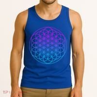 Sacred Geometry Flower Of Life Tank Top thumb 3