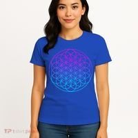 Sacred Geometry Flower Of Life Women's T-Shirt thumb 4