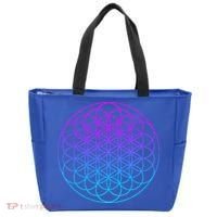 Sacred Geometry Flower Of Life Tote Bag thumb 0