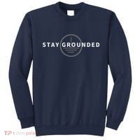 Stay Grounded Funny Electrician Gift Sweatshirt thumb 0
