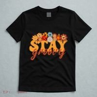 Stay Groovy Flower Power Retro Hippie Vibes T-Shirt thumb 5