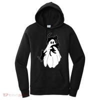 Spooky Ghost Funny Cat Lover Women's Hoodie thumb 0