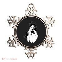 Spooky Ghost Funny Cat Lover Ornament thumb 0