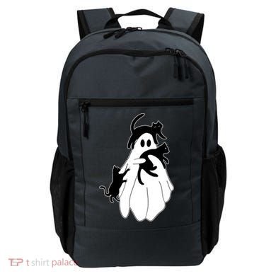 Spooky Ghost Funny Cat Lover Backpack