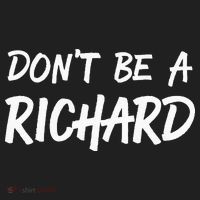 Sarcastic Gift For Men Women Adult Humor Dont Be A Richard Beanie thumb 2