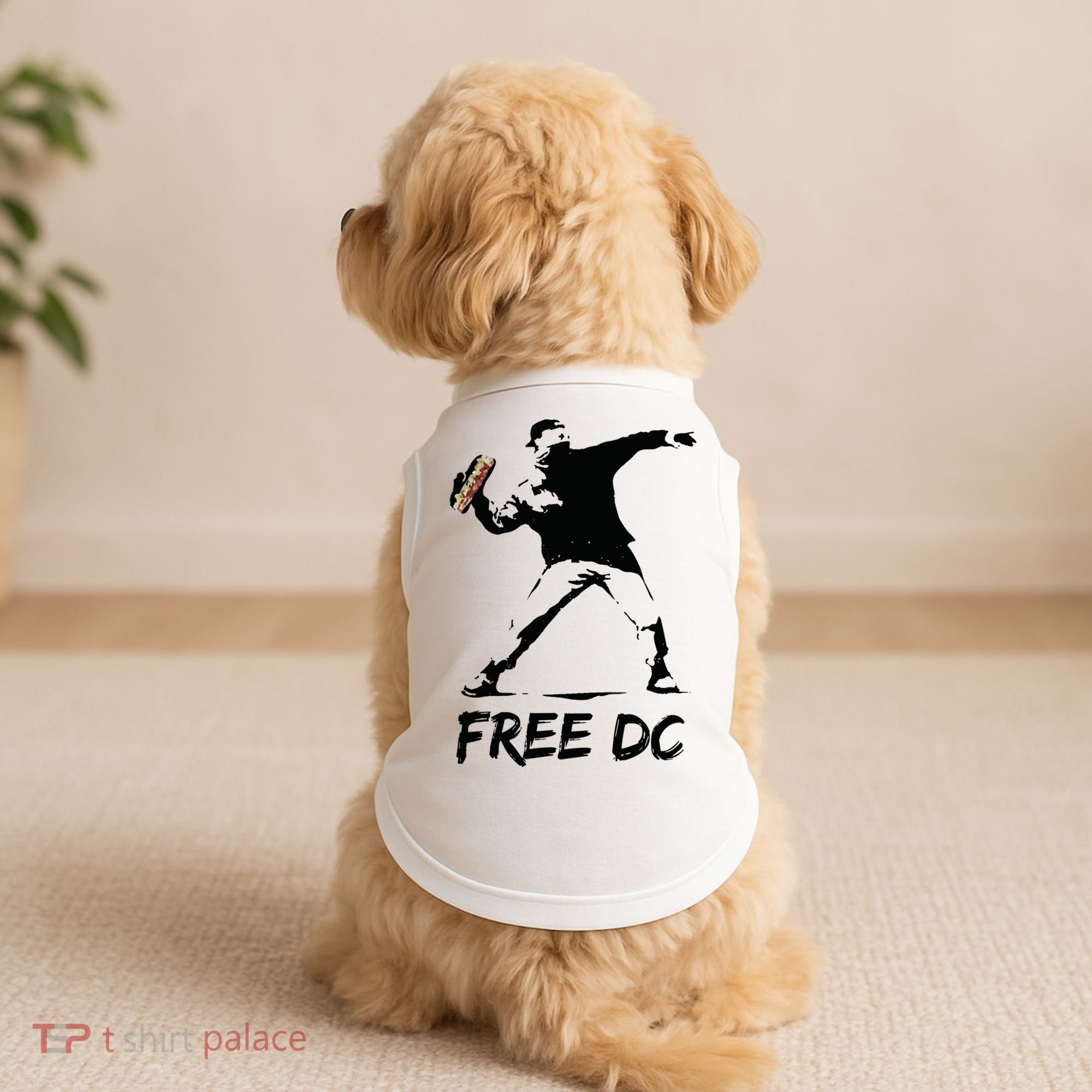 Sandwich Guy Free DC Doggie Tank