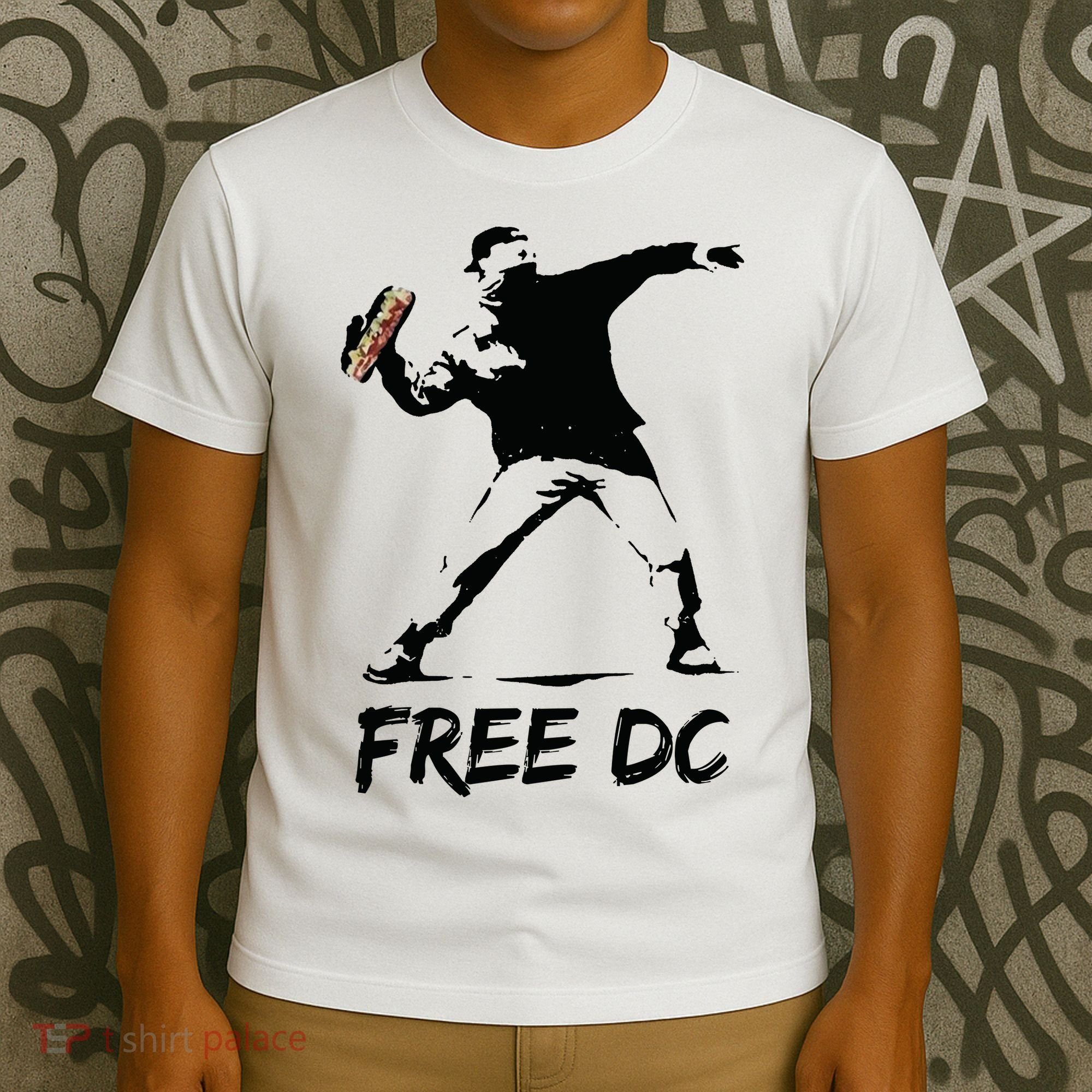 Sandwich Guy Free DC T-Shirt