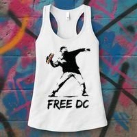 Sandwich Guy Free DC Women's Tank Top thumb 3