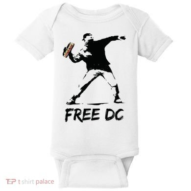 Sandwich Guy Free DC Baby Bodysuit
