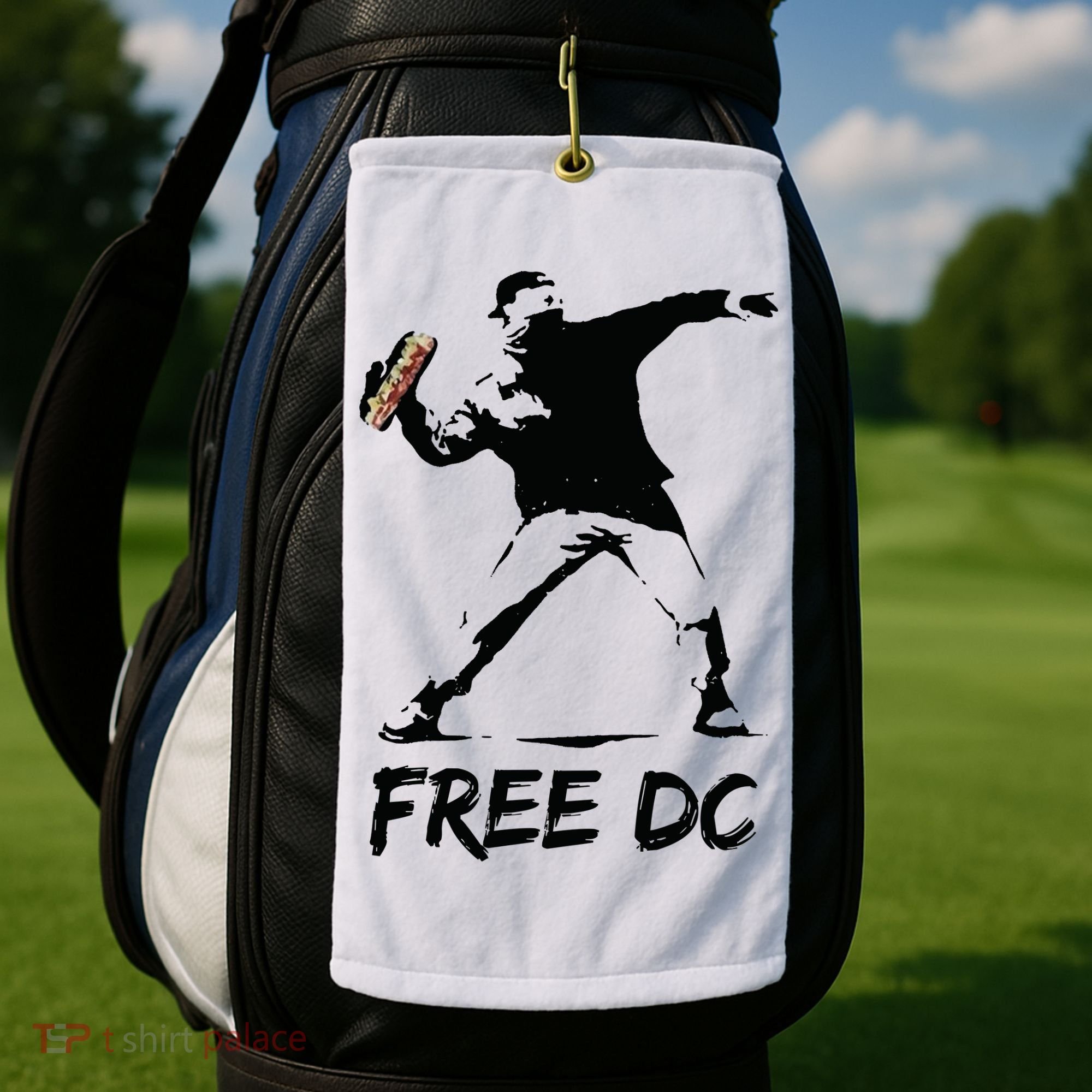 Sandwich Guy Free DC Golf Towel