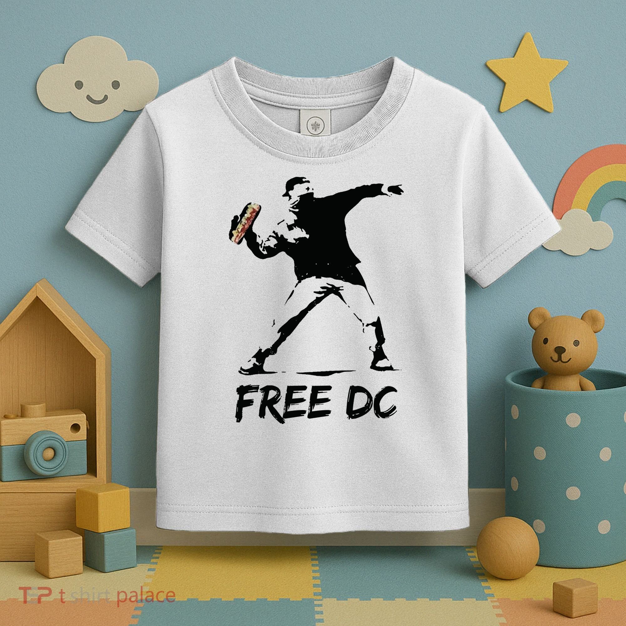 Sandwich Guy Free DC Toddler T-Shirt