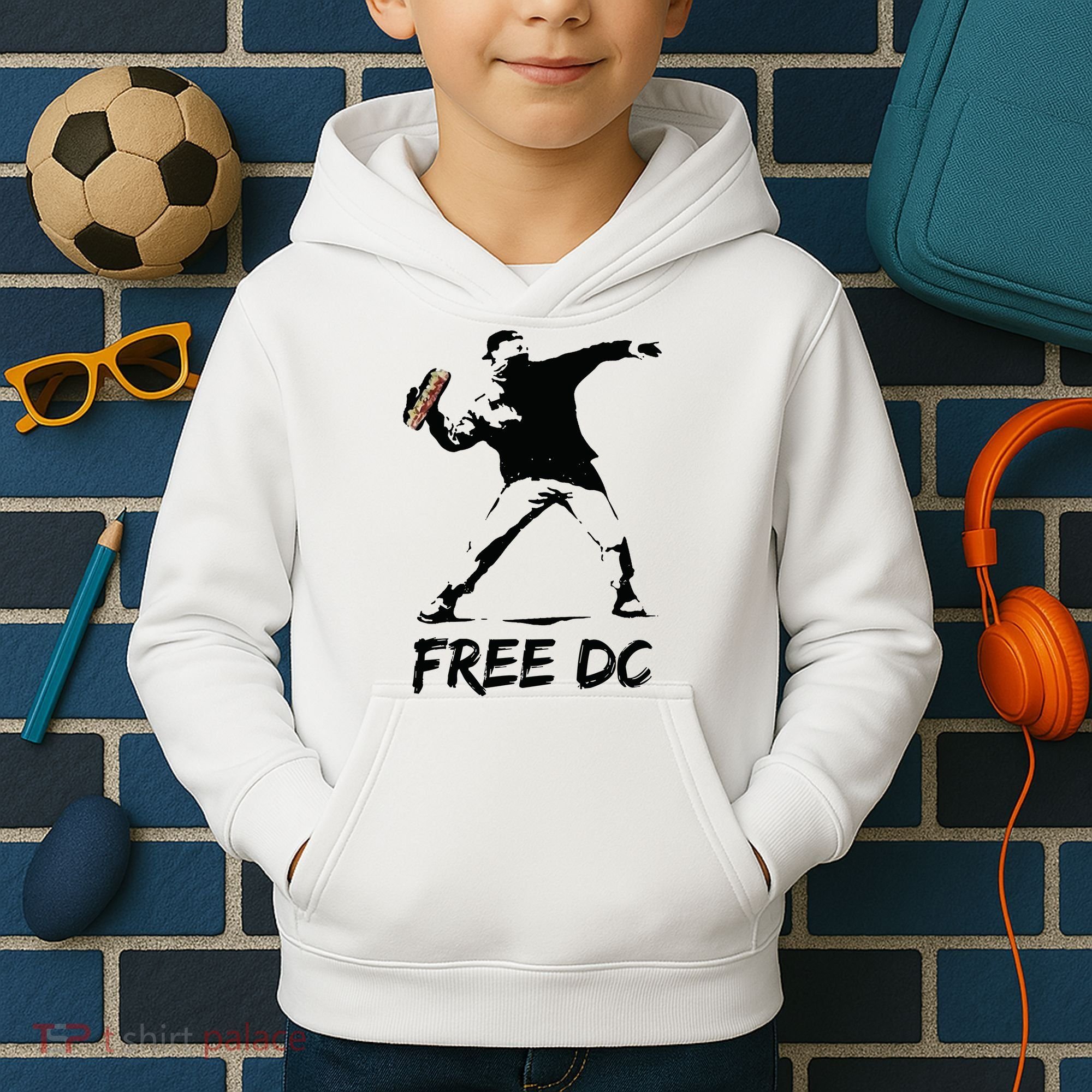 Sandwich Guy Free DC Kids Hoodie