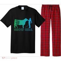 Show Girl Fun Livestock Cattle Showing Pajama Set thumb 0