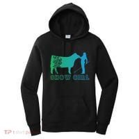 Show Girl Fun Livestock Cattle Showing Women's Hoodie thumb 0