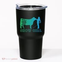Show Girl Fun Livestock Cattle Showing Tumbler thumb 0