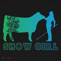 Show Girl Fun Livestock Cattle Showing Baby Bodysuit thumb 2