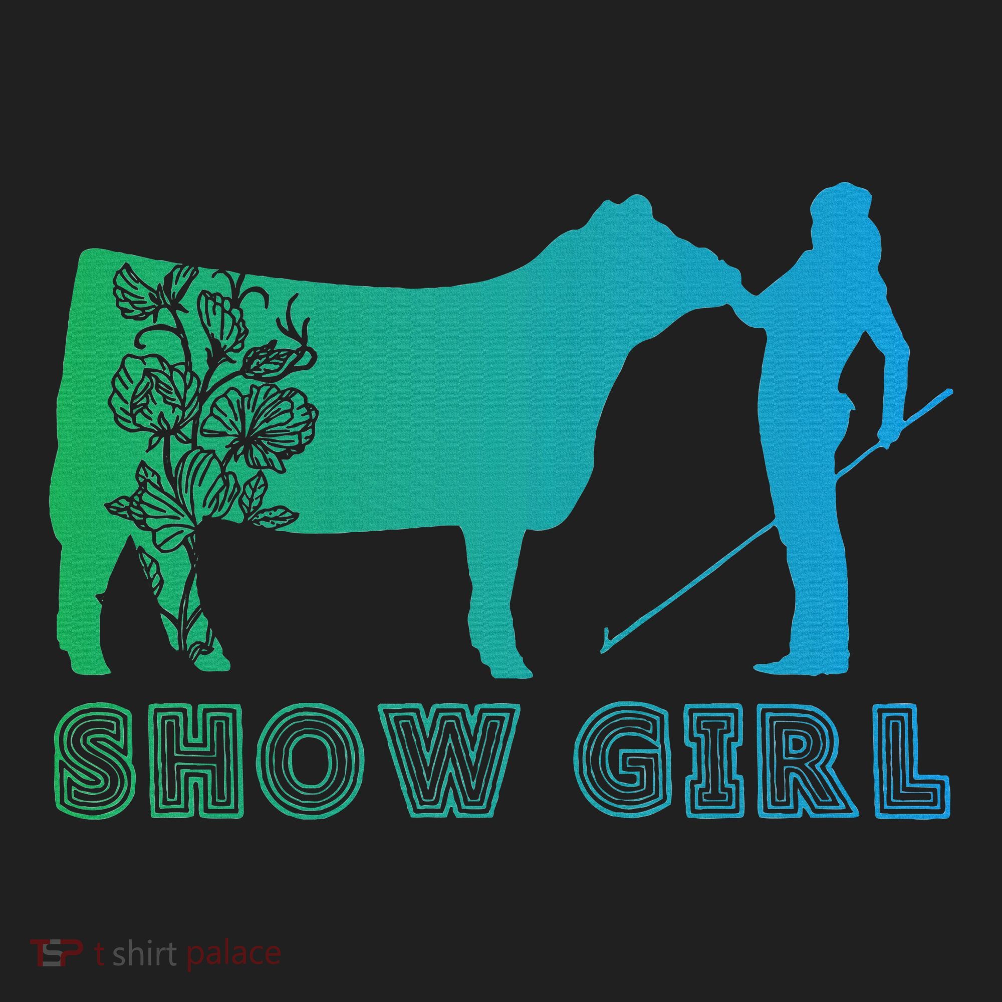 Show Girl Fun Livestock Cattle Showing Hat