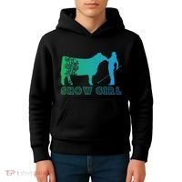 Show Girl Fun Livestock Cattle Showing Kids Hoodie thumb 4