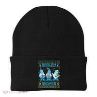 Shalom Gnomes Funny Ugly Hanukkah Sweater Chanukah Beanie thumb 0