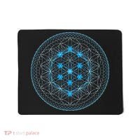 Sacred Geometry Flower Of Life With Kabbalah Tree Mousepad thumb 0