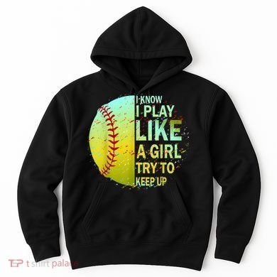 Softball Gift For Girls Hoodie