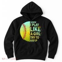 Softball Gift For Girls Hoodie thumb 0