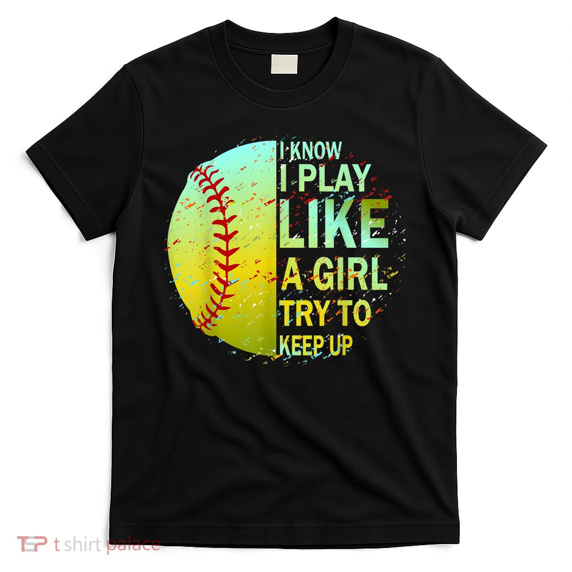 Softball Gift For Girls T-Shirt