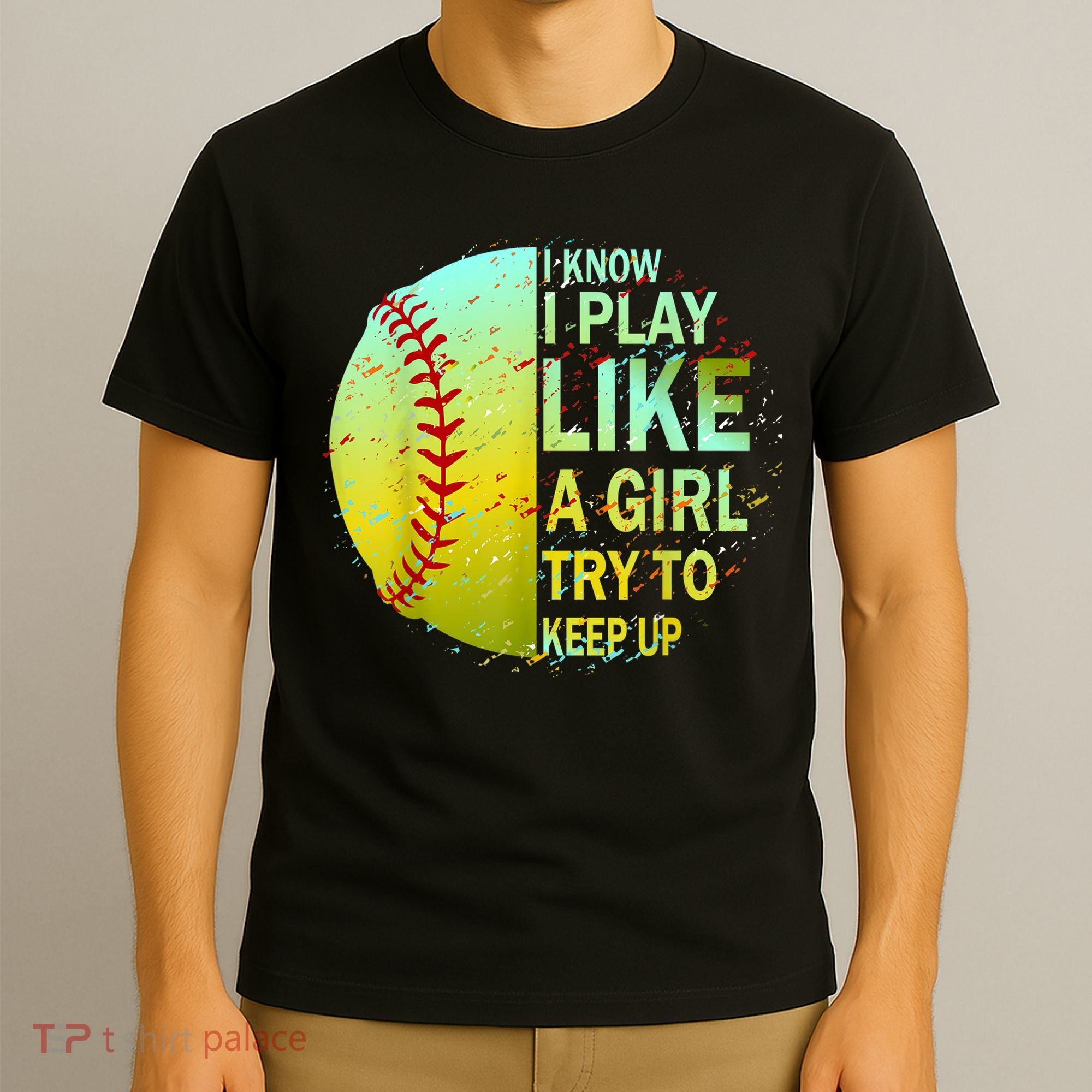Softball Gift For Girls T-Shirt