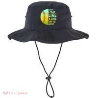 Softball Gift For Girls Bucket Hat thumb 0
