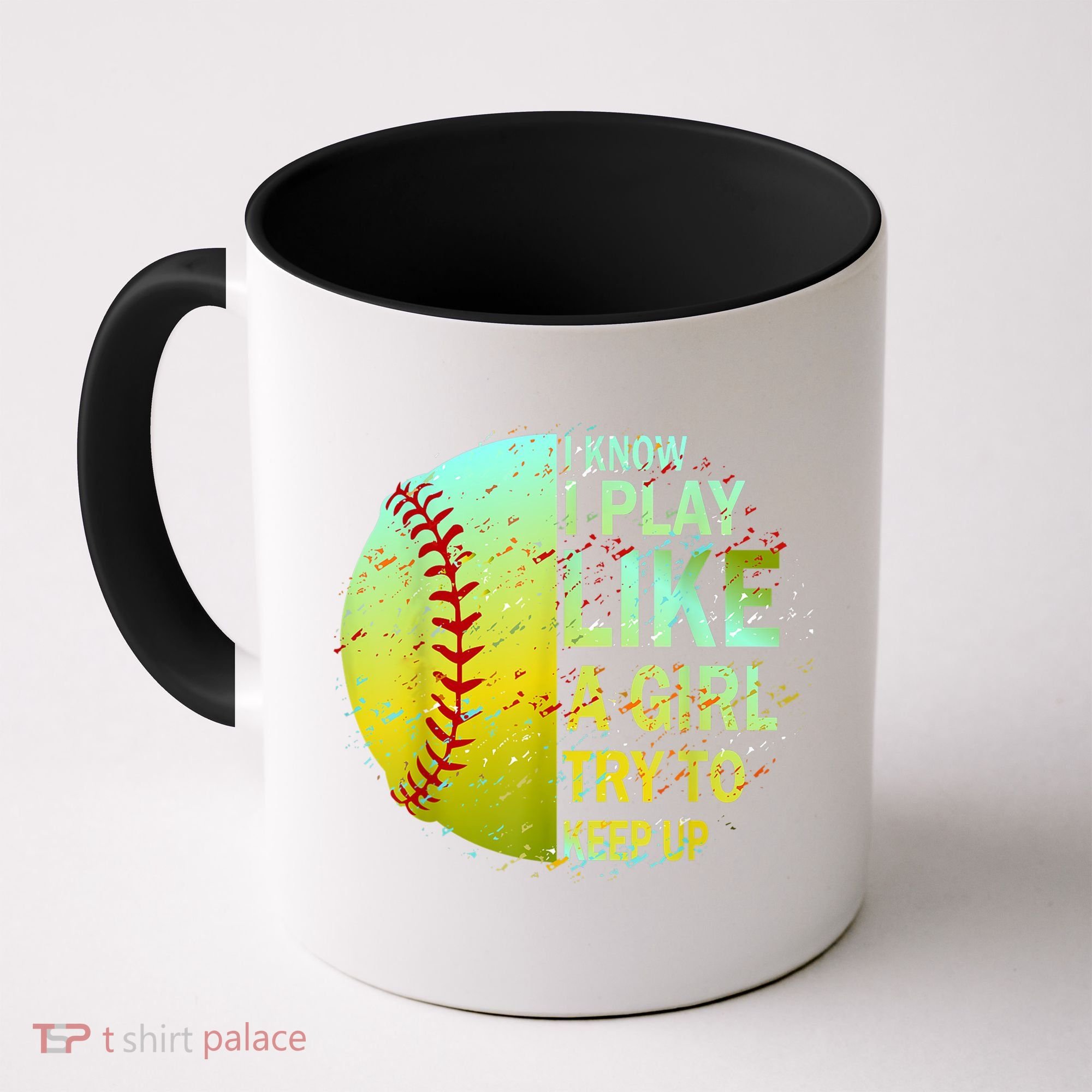 Softball Gift For Girls Coffee Mug