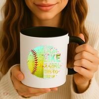 Softball Gift For Girls Coffee Mug thumb 3
