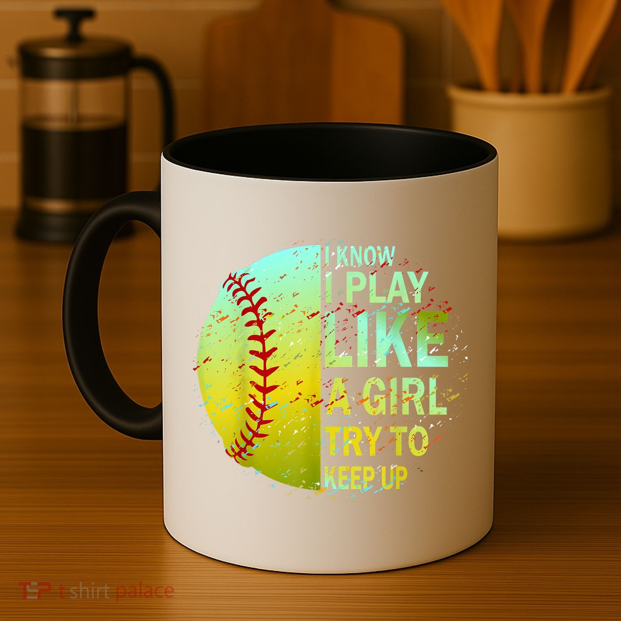 Softball Gift For Girls Coffee Mug
