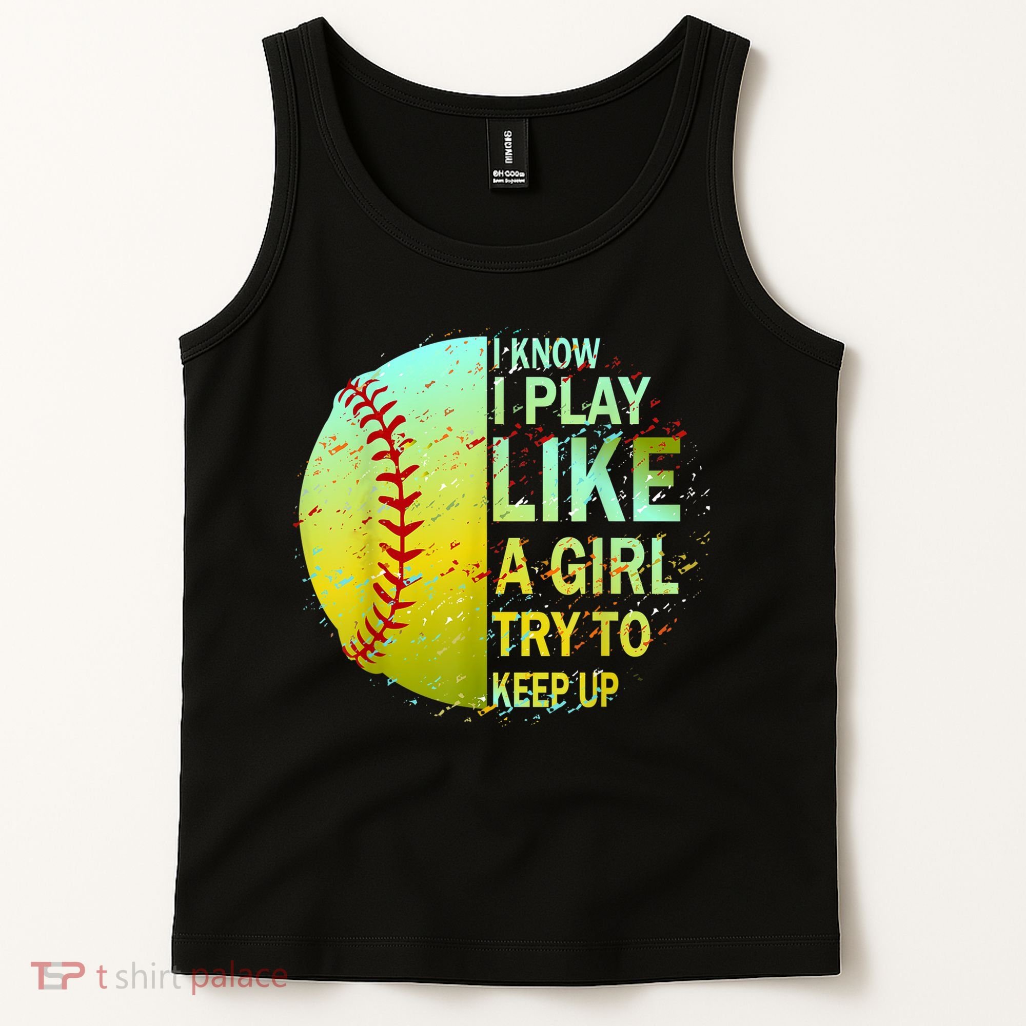 Softball Gift For Girls Tank Top