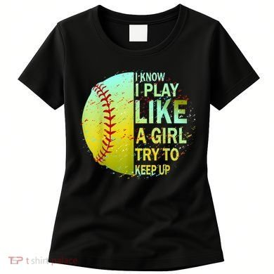 Softball Gift For Girls Women's T-Shirt