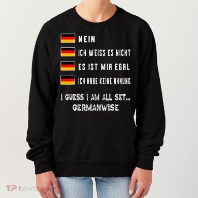 Speaking German Funny Deutsch Student German Language Women's Sweatshirt