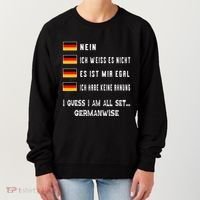Speaking German Funny Deutsch Student German Language Women's Sweatshirt thumb 0