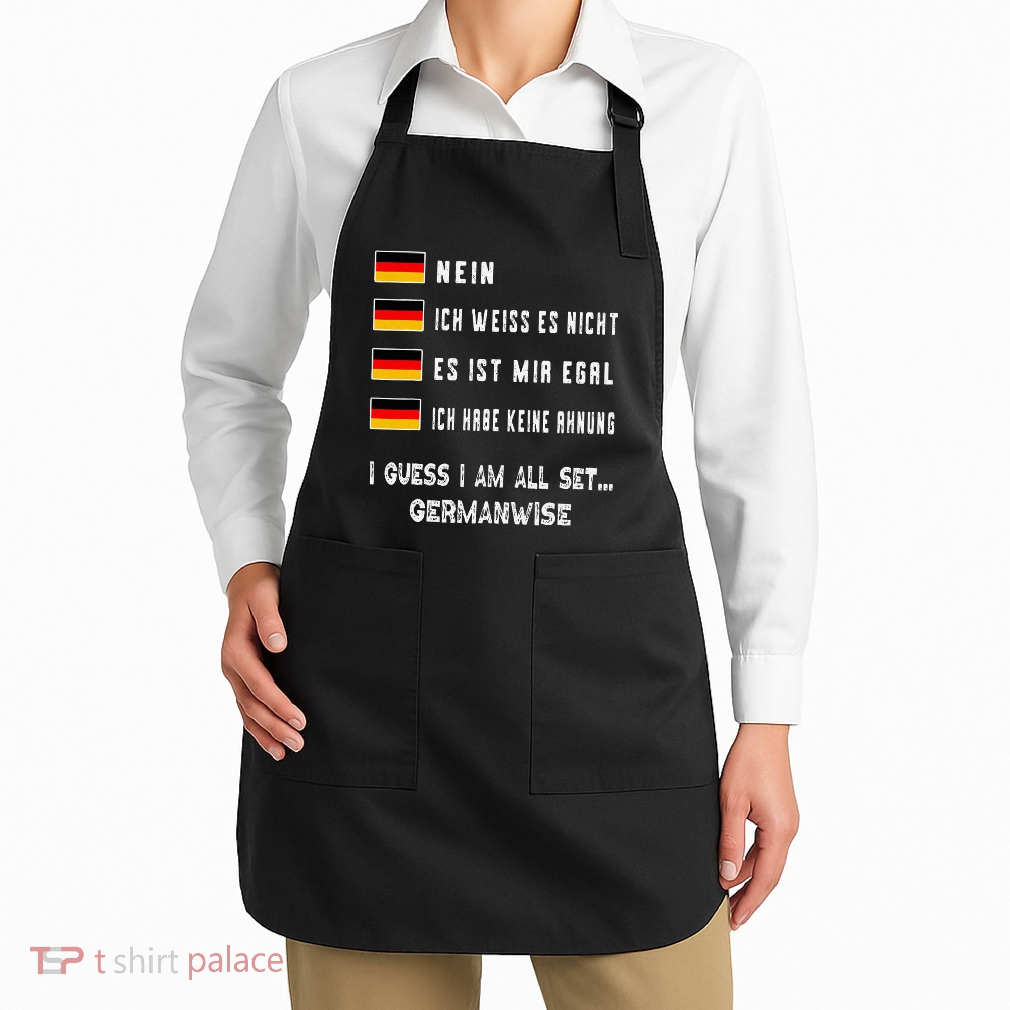 Speaking German Funny Deutsch Student German Language Apron