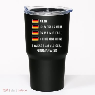 Speaking German Funny Deutsch Student German Language Tumbler