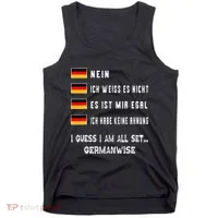 Speaking German Funny Deutsch Student German Language Tank Top thumb 0