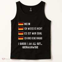 Speaking German Funny Deutsch Student German Language Tank Top thumb 2