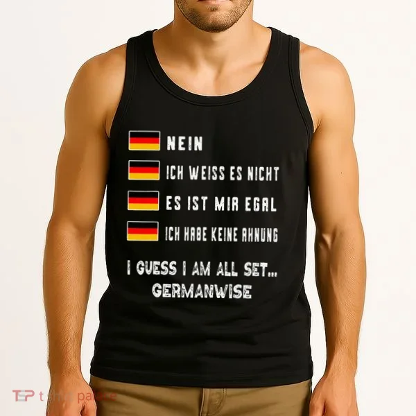 Speaking German Funny Deutsch Student German Language Tank Top