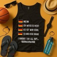 Speaking German Funny Deutsch Student German Language Tank Top thumb 4