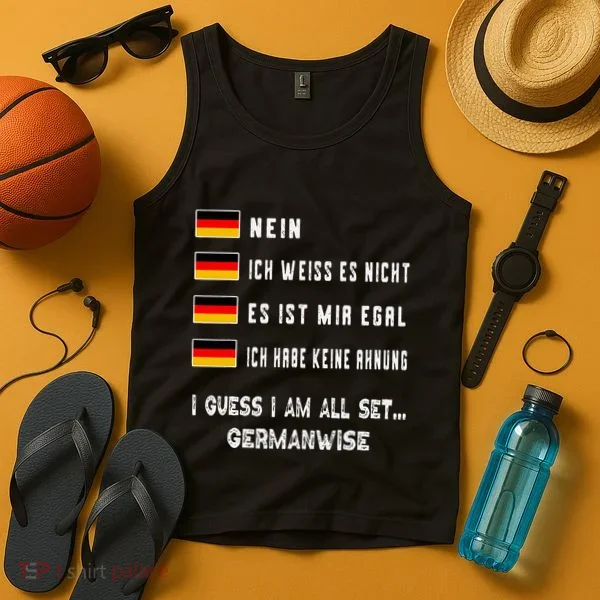 Speaking German Funny Deutsch Student German Language Tank Top