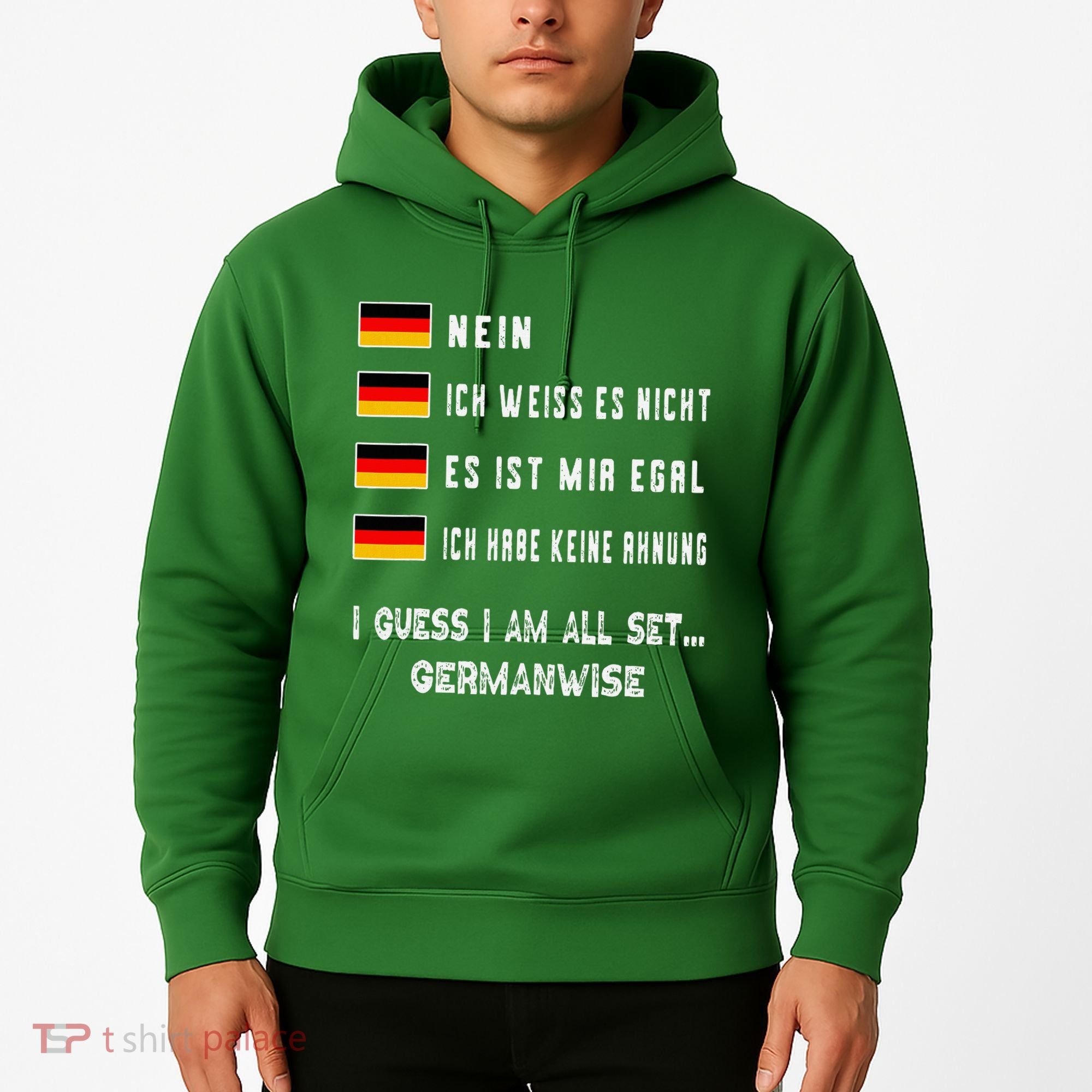 Speaking German Funny Deutsch Student German Language Hoodie