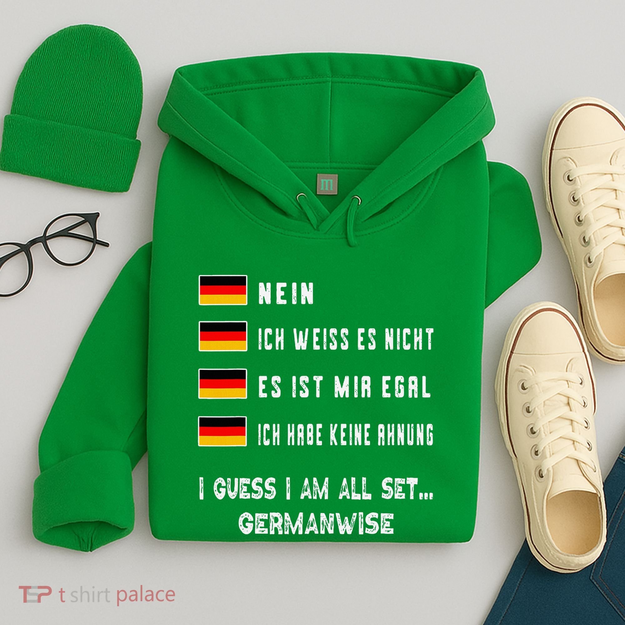Speaking German Funny Deutsch Student German Language Hoodie