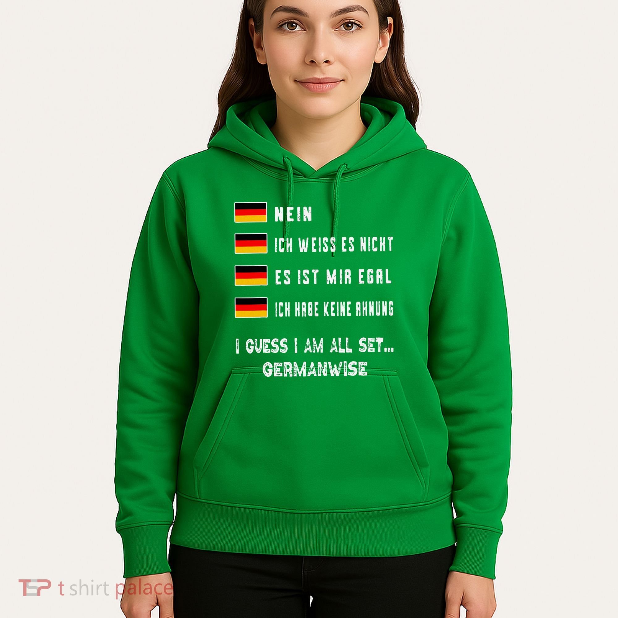Speaking German Funny Deutsch Student German Language Hoodie