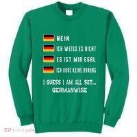 Speaking German Funny Deutsch Student German Language Sweatshirt thumb 0