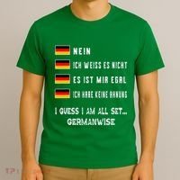 Speaking German Funny Deutsch Student German Language T-Shirt thumb 3