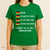 Speaking German Funny Deutsch Student German Language T-Shirt thumb 4