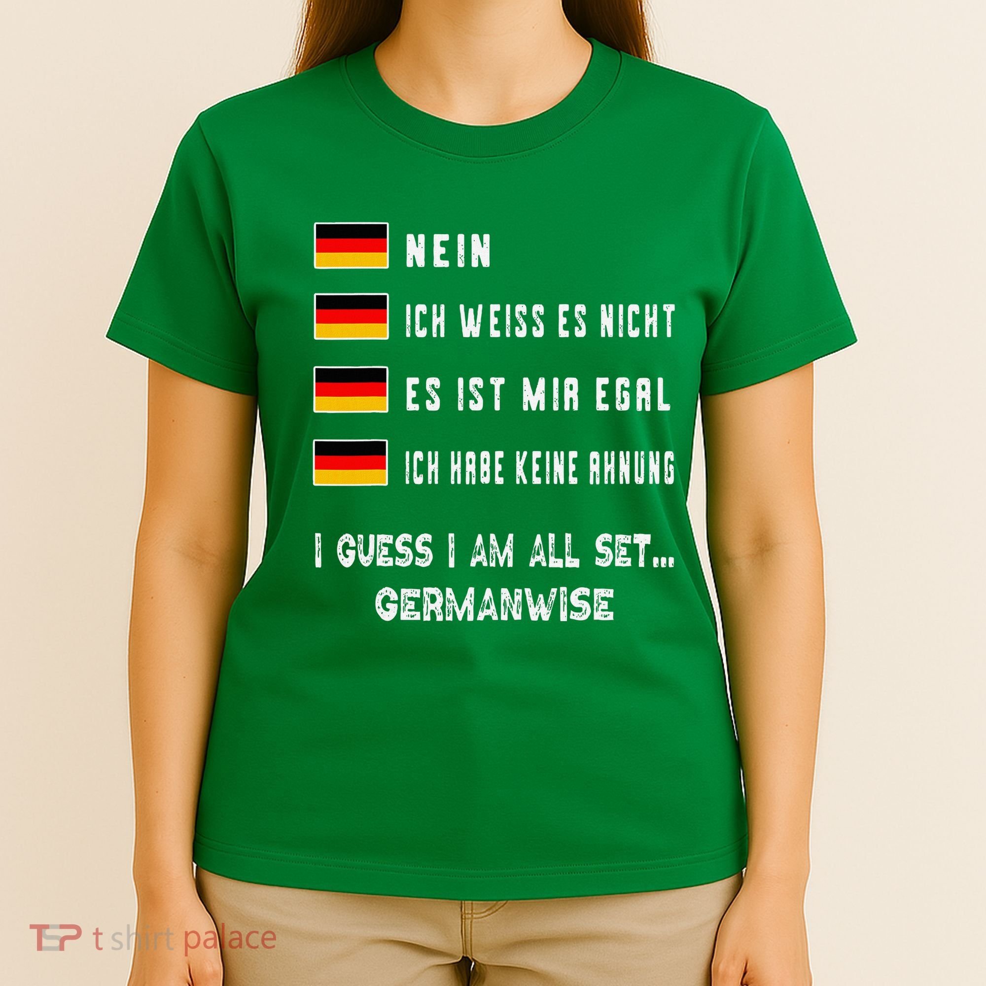 Speaking German Funny Deutsch Student German Language T-Shirt